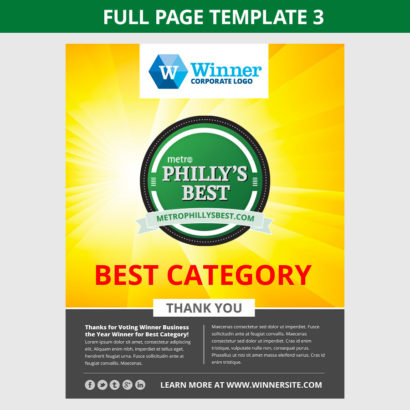 winners full page template 3