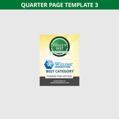 winners quarter page template 3
